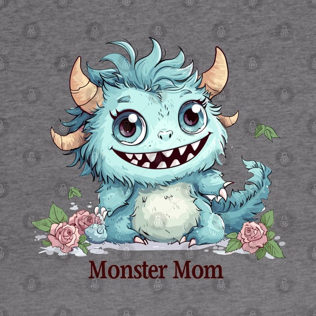 Cute Monster Mom by Obotan Mmienu